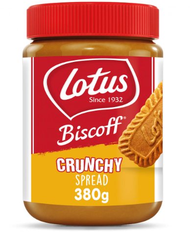 LOTUS Biscoff 焦糖餅乾醬 (380g) - 鬆脆口感