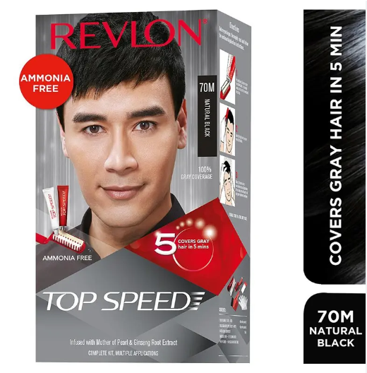 露華濃REVLON TOP SPEED JustPush - 70M 自然黑色